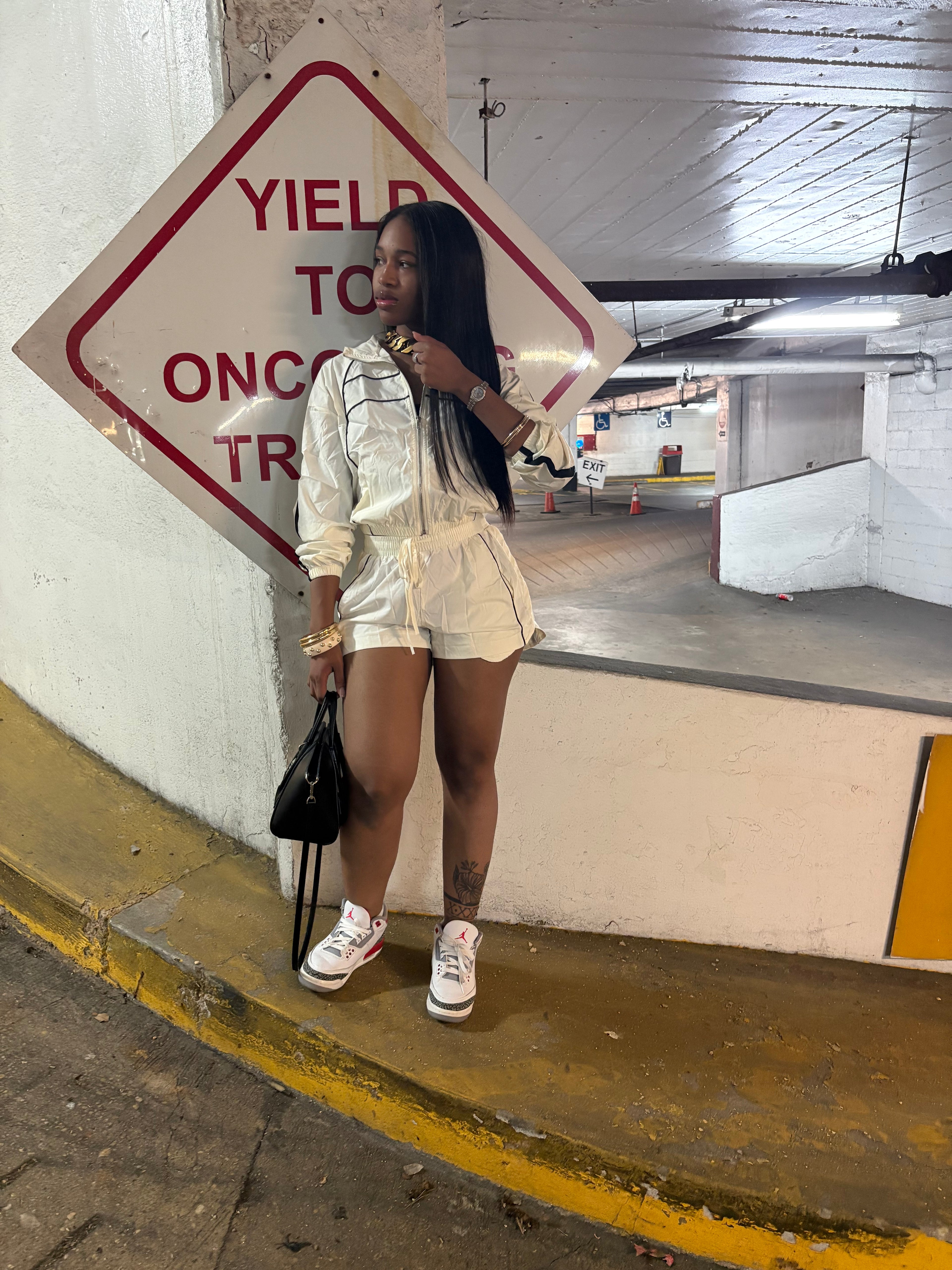 Cream TRACKSUIT