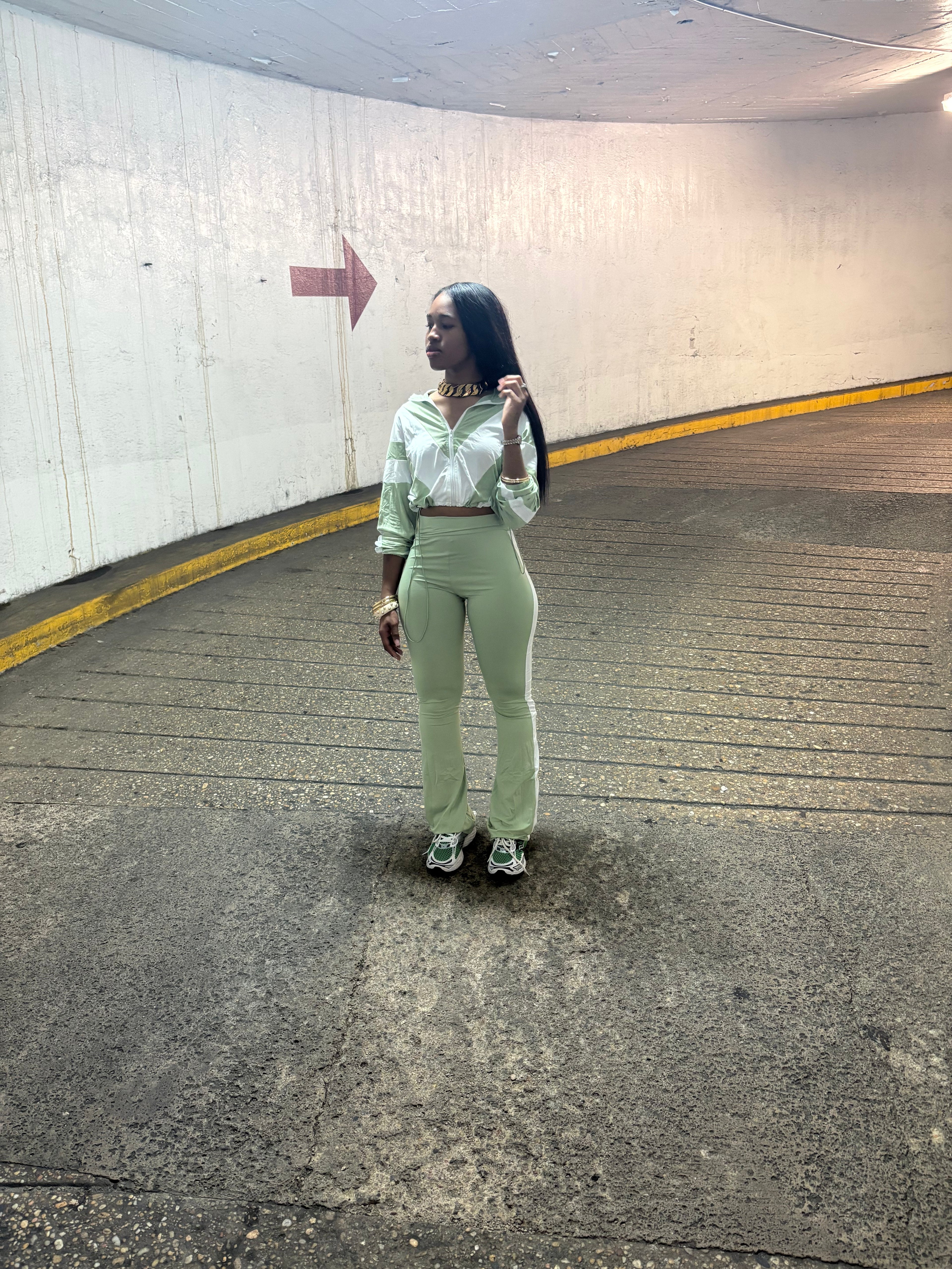 Green 2 piece set