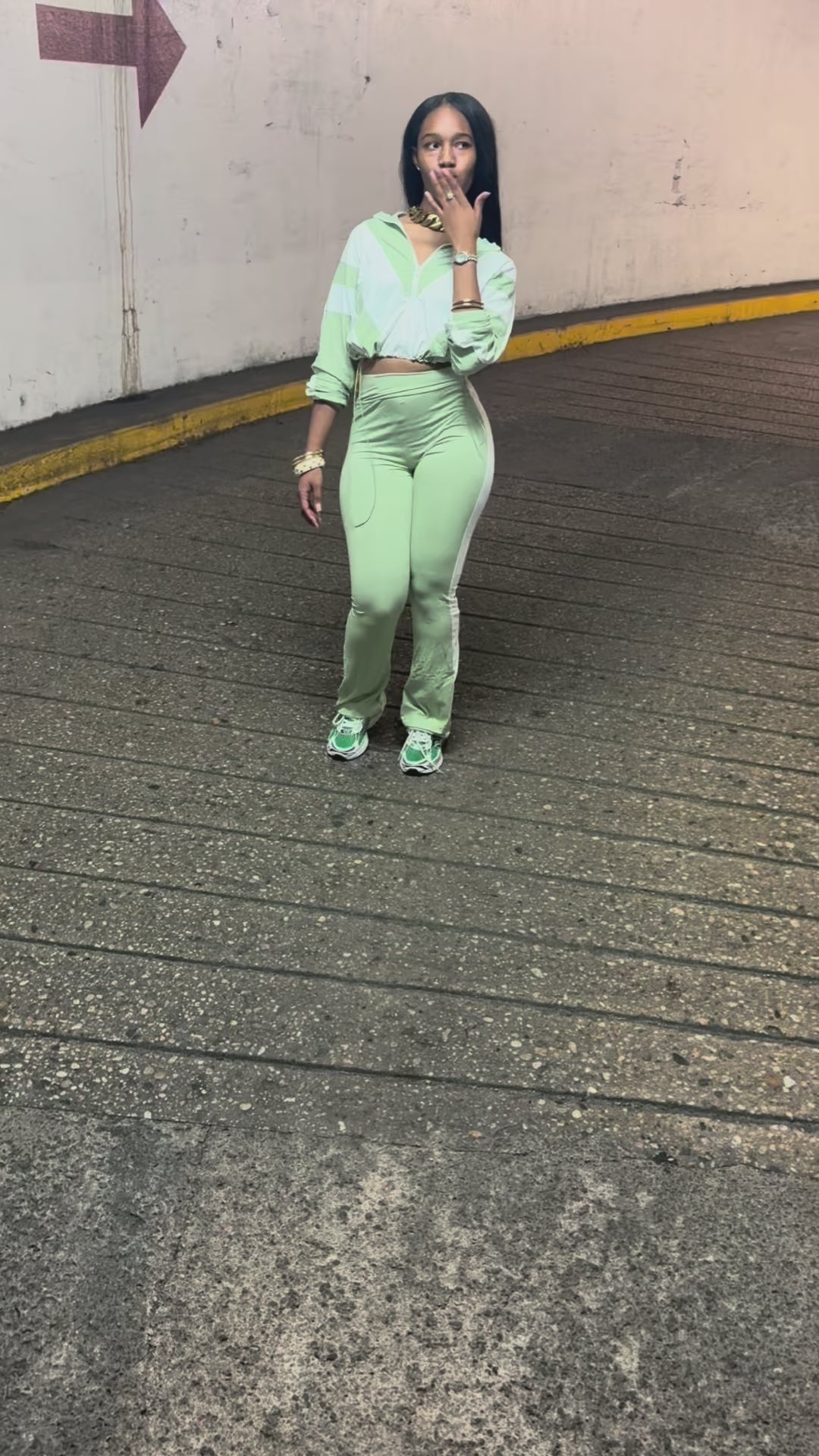 Green 2 piece set