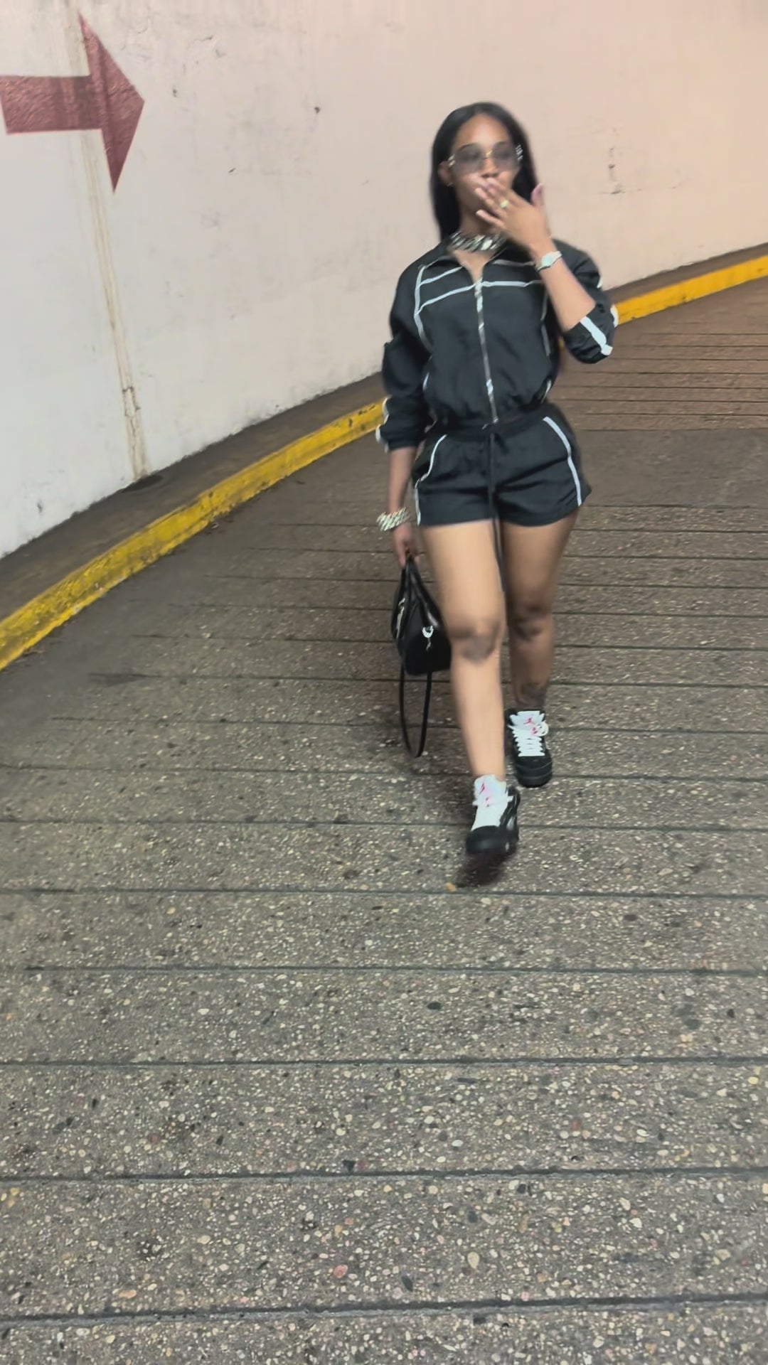 BLACK TRACKSUIT